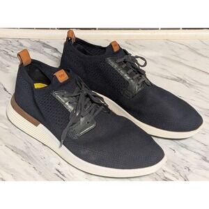 Wolf &‎ Shepherd Men's Navy Blue Swiftknit Derby Shoes Size 10